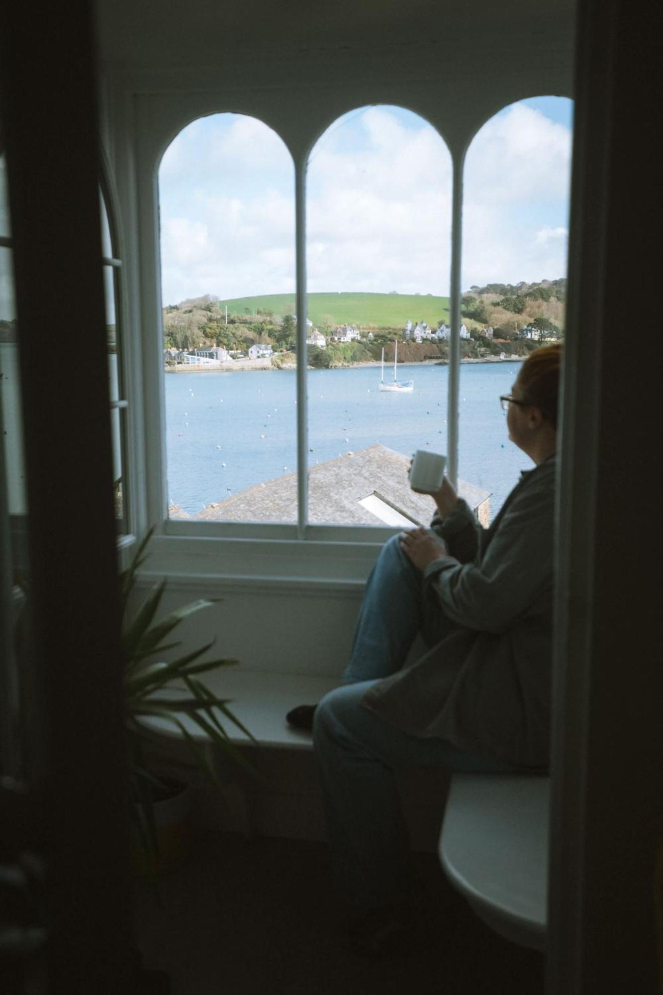 Breathtaking High Street Townhouse With Stunning Sea Views At 'The Old Fishermans Townhouse' Falmouth Exterior foto
